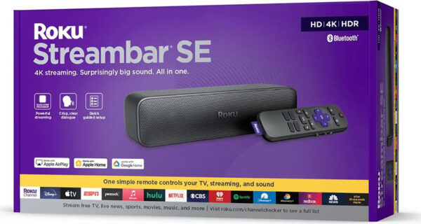 image 421 Roku Streambar SE HD/4K/HDR Stereo Soundbar