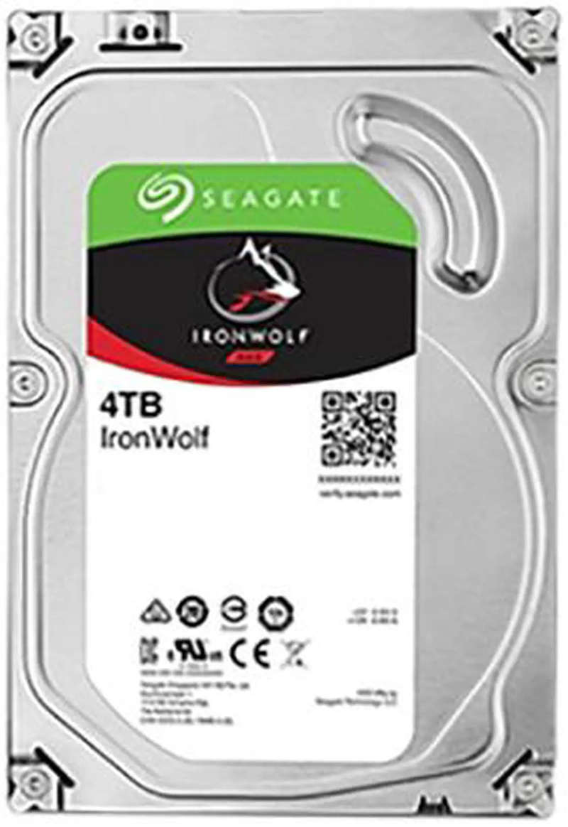 Seagate IronWolf ST4000VN006 4TB 5400 RPM 256MB Cache SATA 6.0Gb/s 3.5" Internal Hard Drive - Image 2